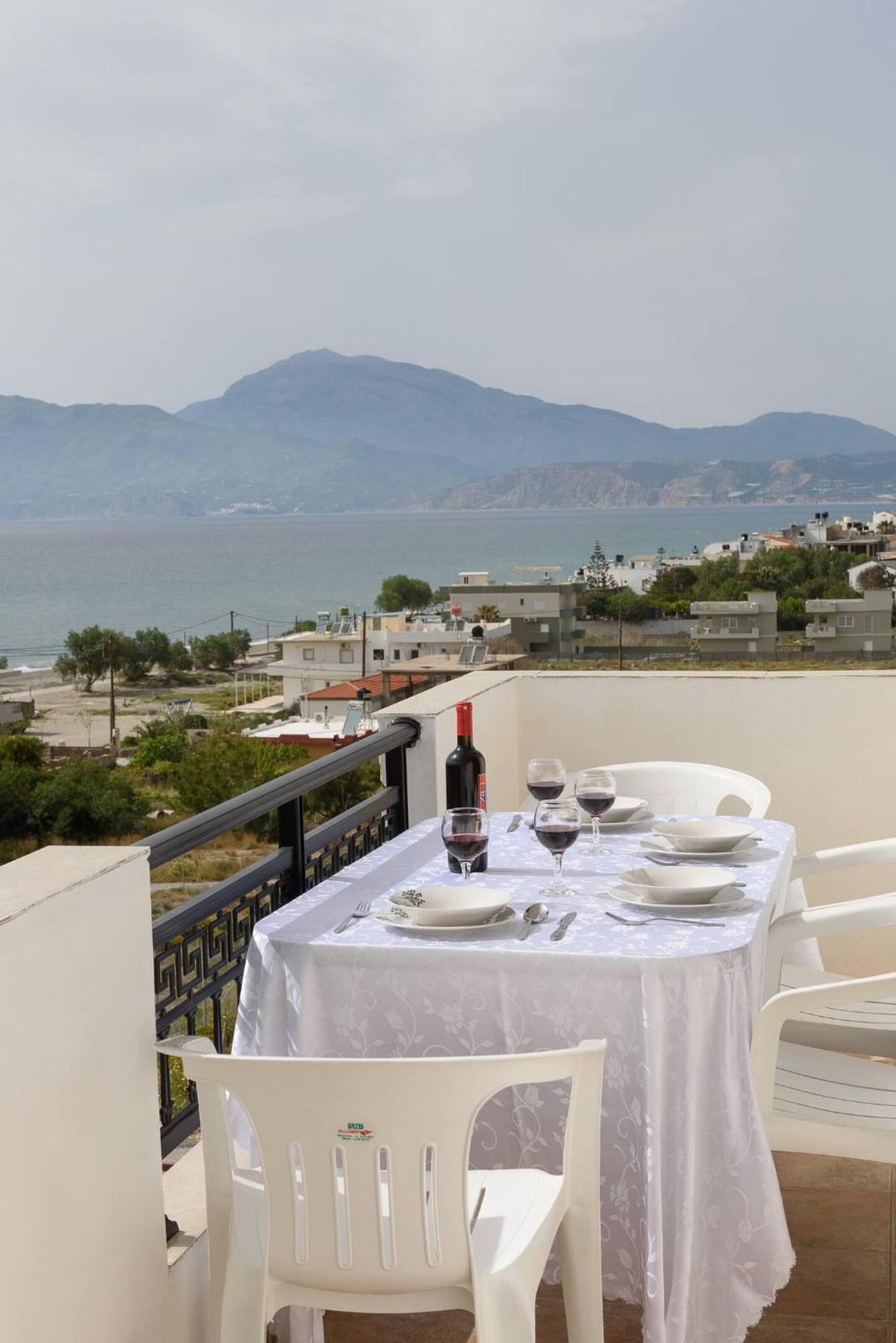 Sofia Apartment, With Sea & Mountain View Kalamaki  Exterior foto